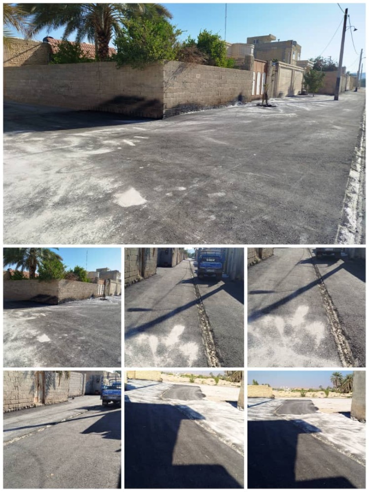 گامی دیگر به پایان کوچه ها و معابر خاکی سطح شهر با ادامه نهضت آسفالت و مشارکت شهروندان