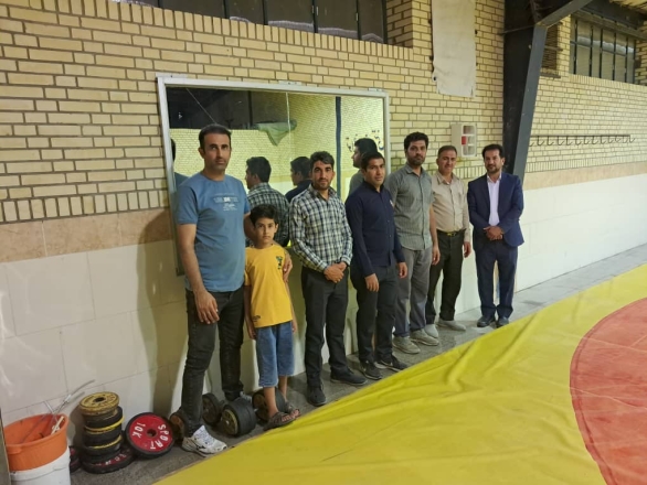 بازدید سرزده ریاست محترم شورای اسلامی شهر از مجموعه ورزشی قطب آباد ۲۲ اردیبهشت ۱۴۰۴