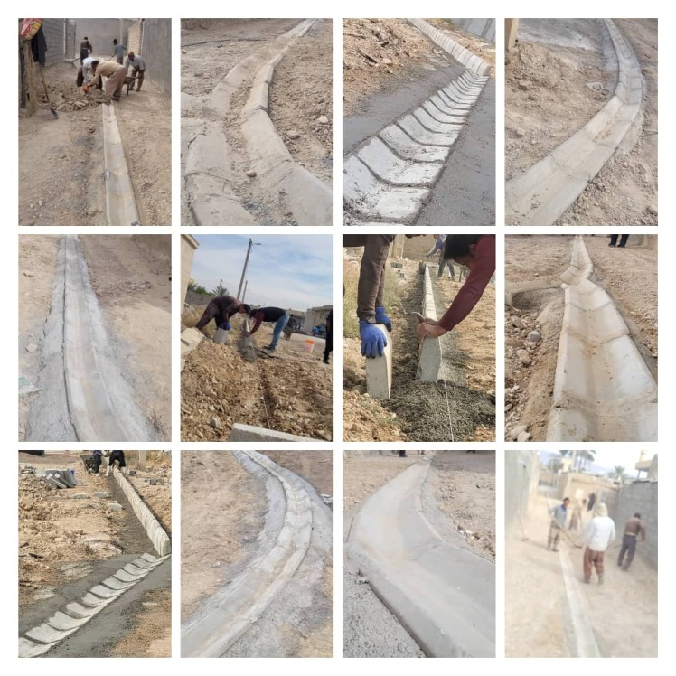 ادامه اقدامات اجرایی در حوزه خدماتی ، عمرانی و فضای سبز به روایت تصویر