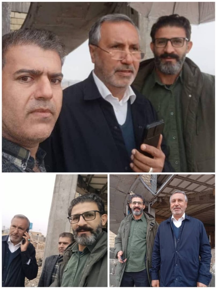 بازدید دکتر رضایی نماینده محترم شهرستان های جهرم و خفر و ریاست محترم کمسیون عمرانی مجلس از شهر قطب آباد