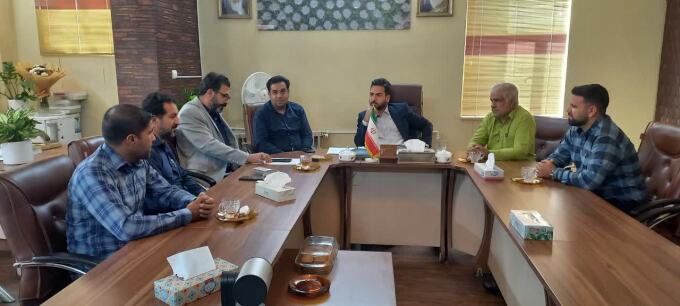 دیدار شهردار قطب آباد و رئیس و اعضاء شورای اسلامی شهر قطب آباد با معاون استاندار و فرماندار ویژه شهرستان جهرم جناب دکتر مطهرنیا